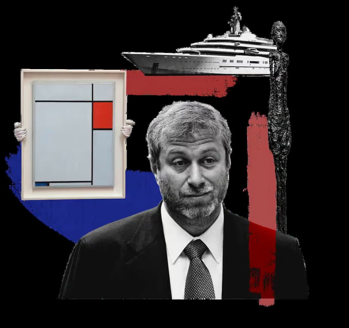 La colección de arte de Roman Abramovich, valorada en 16 mil 600 millones de pesos, podría llenar un museo