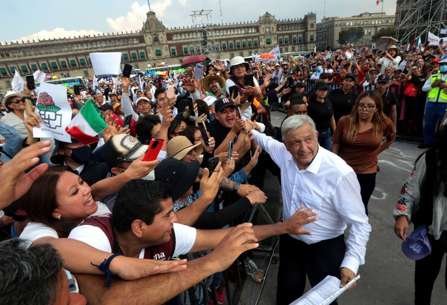 AMLO mitin