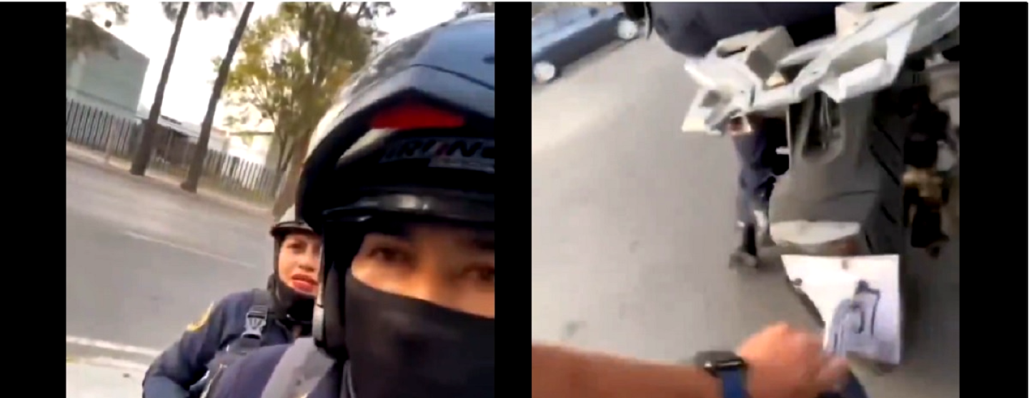 Policías de la CDMX con placas falsas