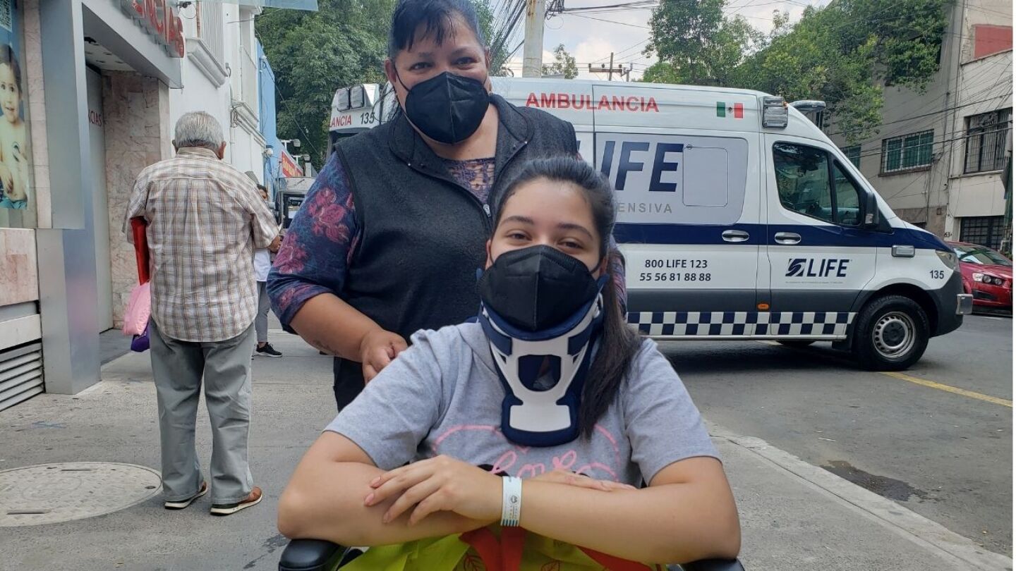 Beatriz es una de las sobrevivientes del accidente de la línea 12 del metro