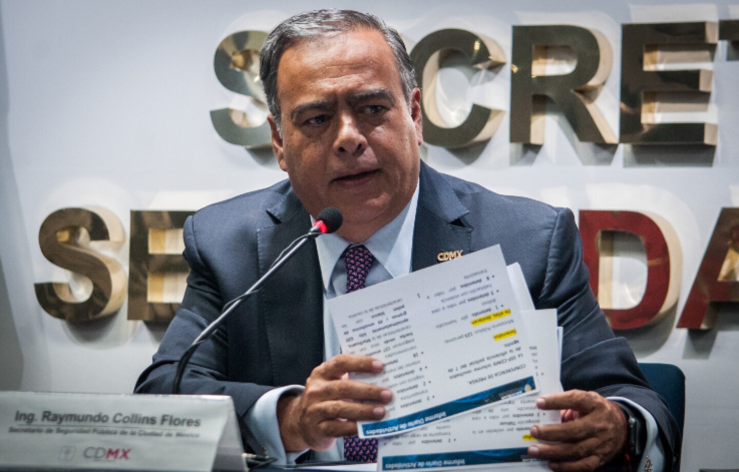 orden de captura Collins