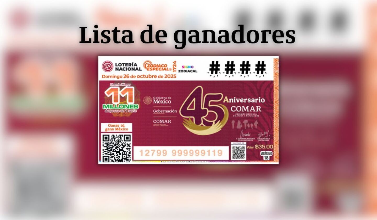 Sorteo Zodiaco 1724