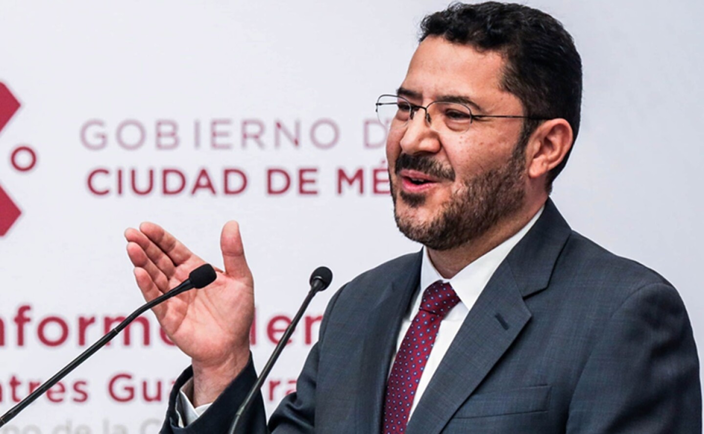 Martí Batres, jefe de gobierno de CDMX