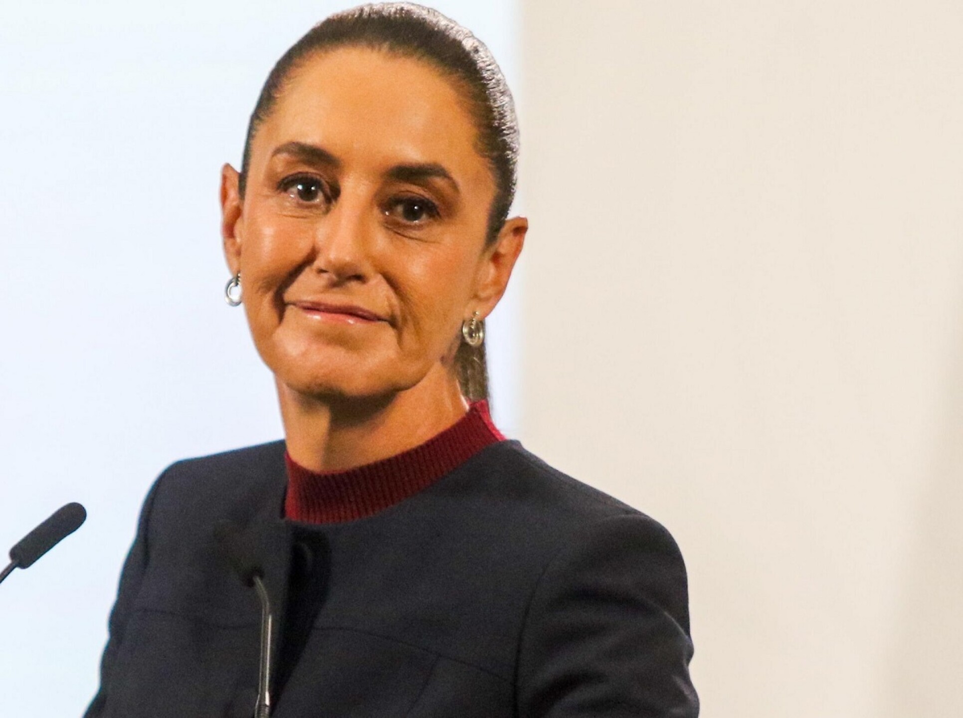 Mañanera Presidenta Claudia Sheinbaum mueca