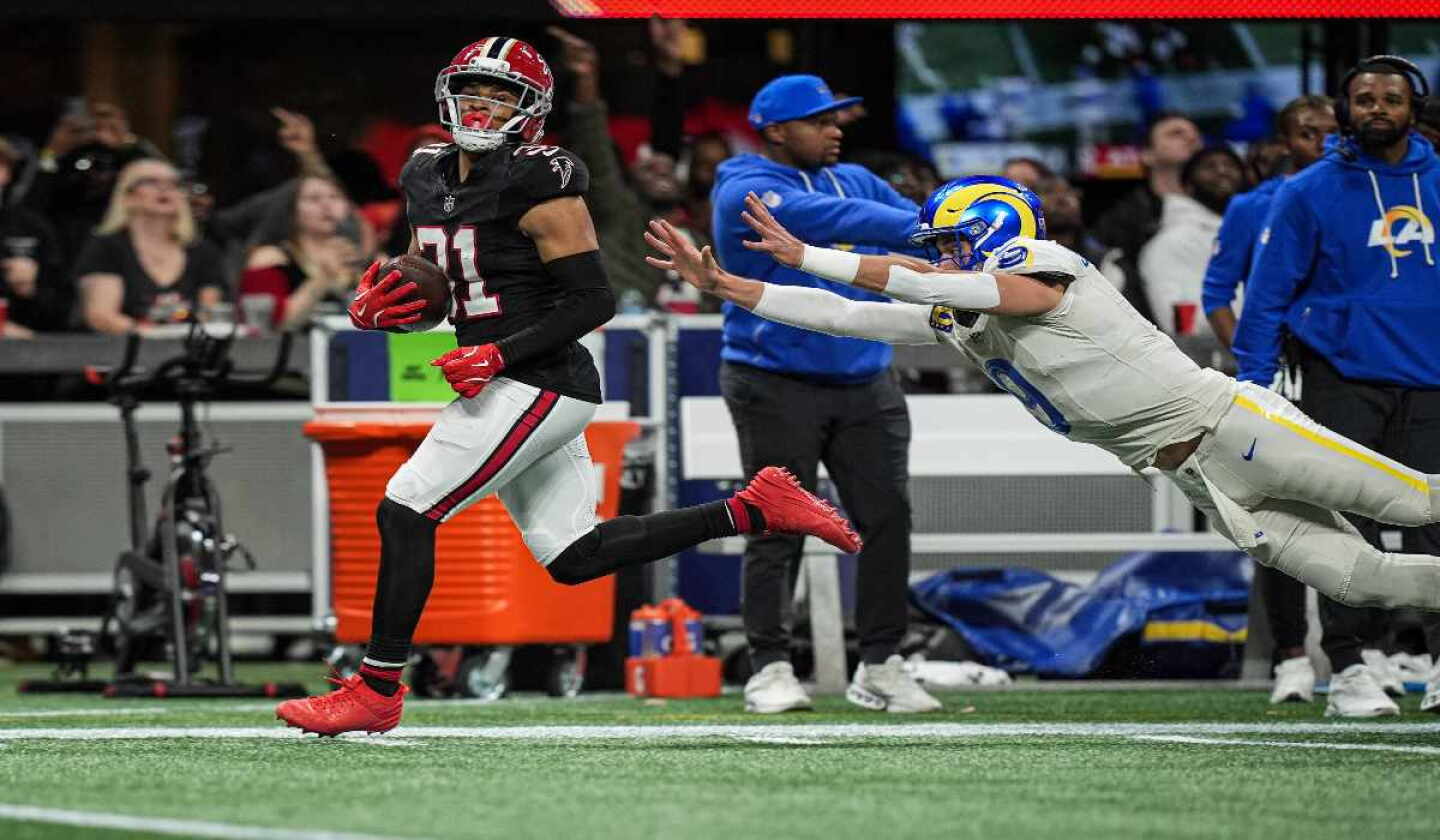 NFL: Atlanta Falcons sorprenden y vencen a LA Rams en último 'Monday ...