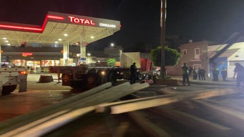 accidente en circuito interior