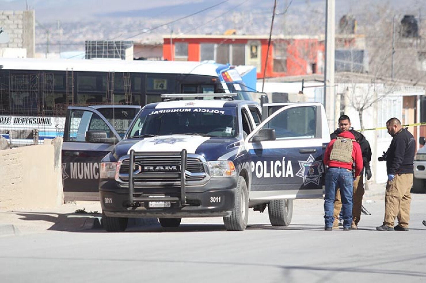 Elementos de la policía municipal fueron atacados por hombre armados en tres diferentes puntos de la ciudad