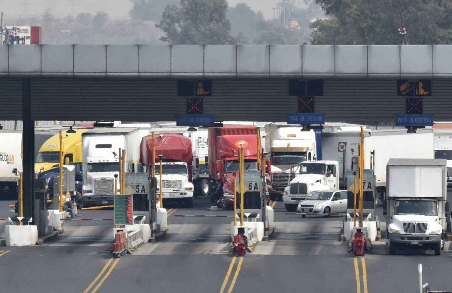 Bloqueo Entrada Queretaro