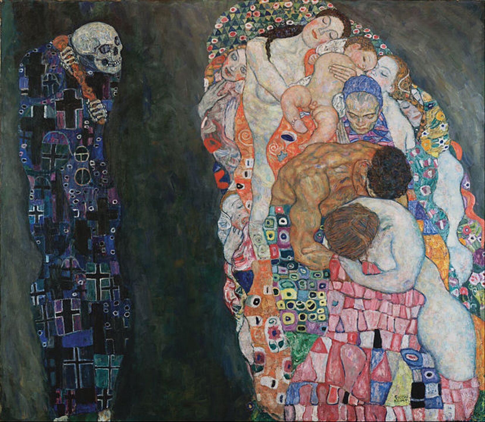 La-vida-y-la-muerte-cuadros-de-Gustav-Klimt