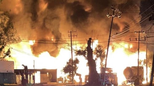 incendio en fábrica de Cuautitlán Izcalli