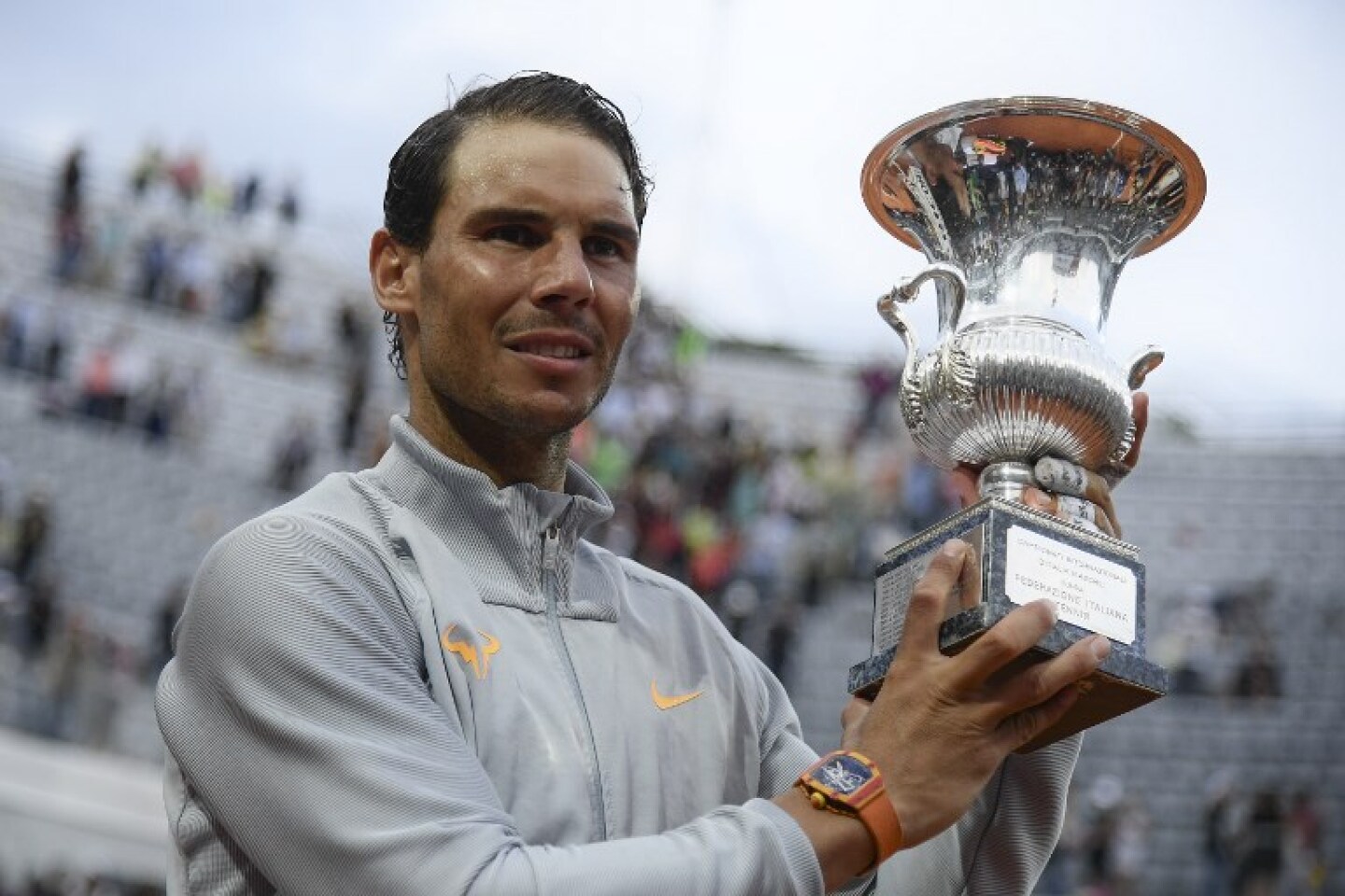 TENNIS-ITALY-ATP-NADAL