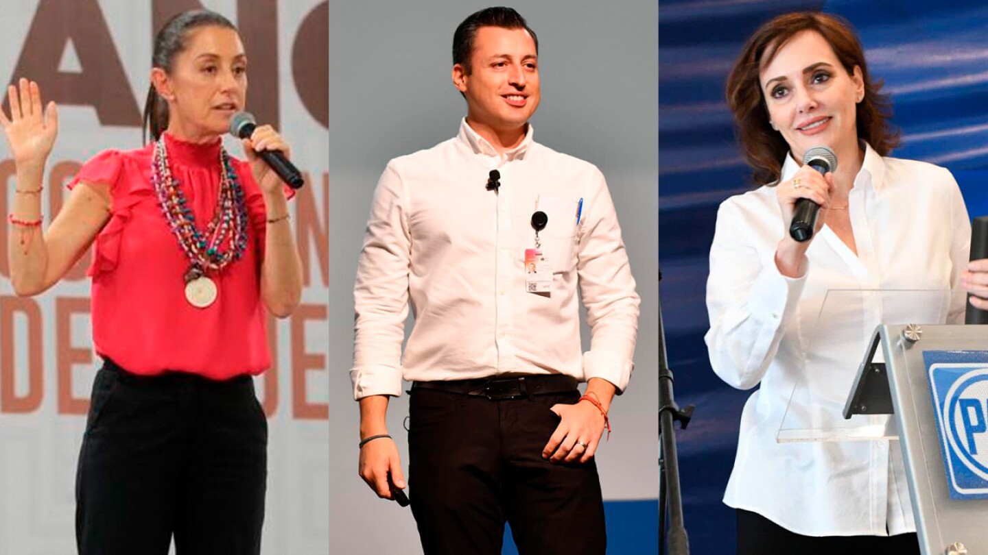 claudia-sheinbaum-morena-lilly-tellez-pan-colosio-riojas-movimiento-ciudadano-eleccion-presidencial
