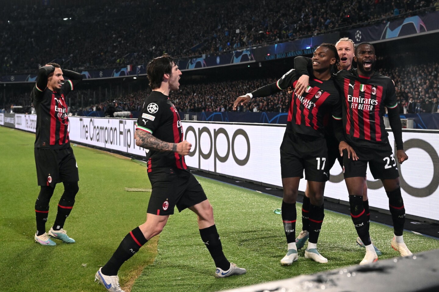 UEFA Champions League - SSC Napoli vs AC Milan