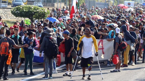 caravana migrante Chiapas