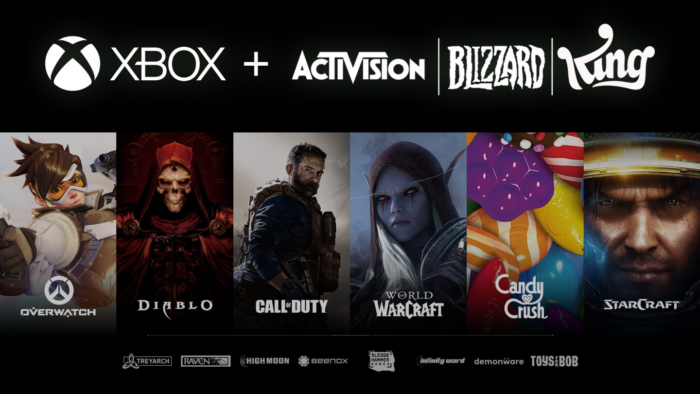 activision + microsoft