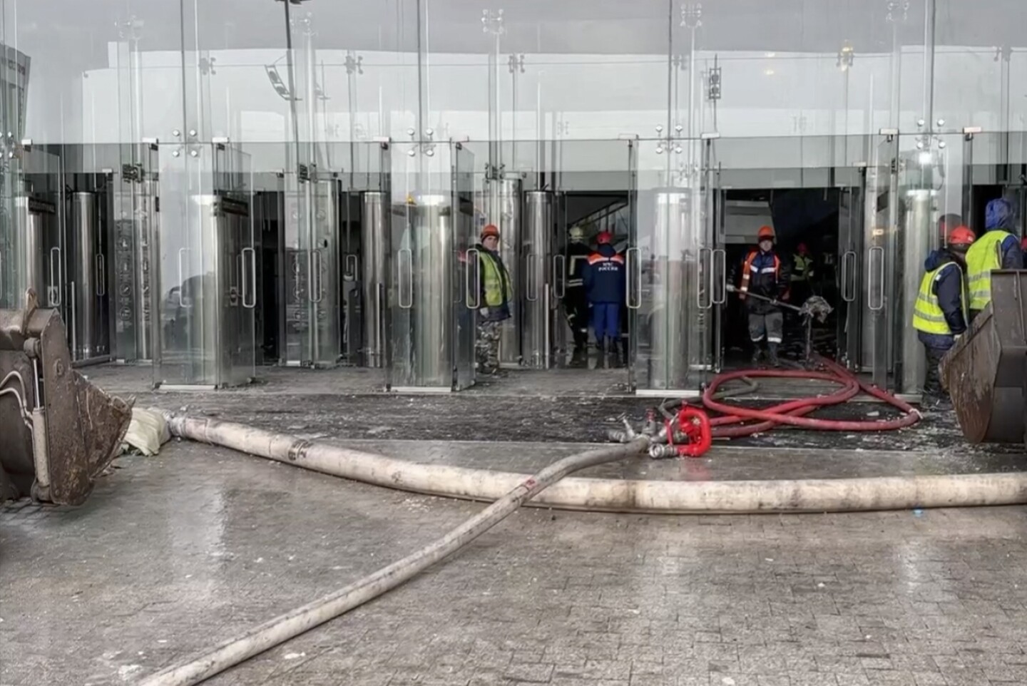 Terrorist attack in the Crocus City Hall concert venue in Moscow