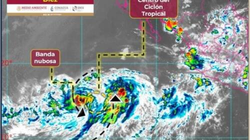 depresión tropical 10