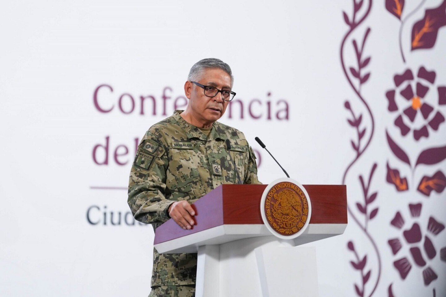 secretario de marina Morales Mañanera Gabinete Seguridad