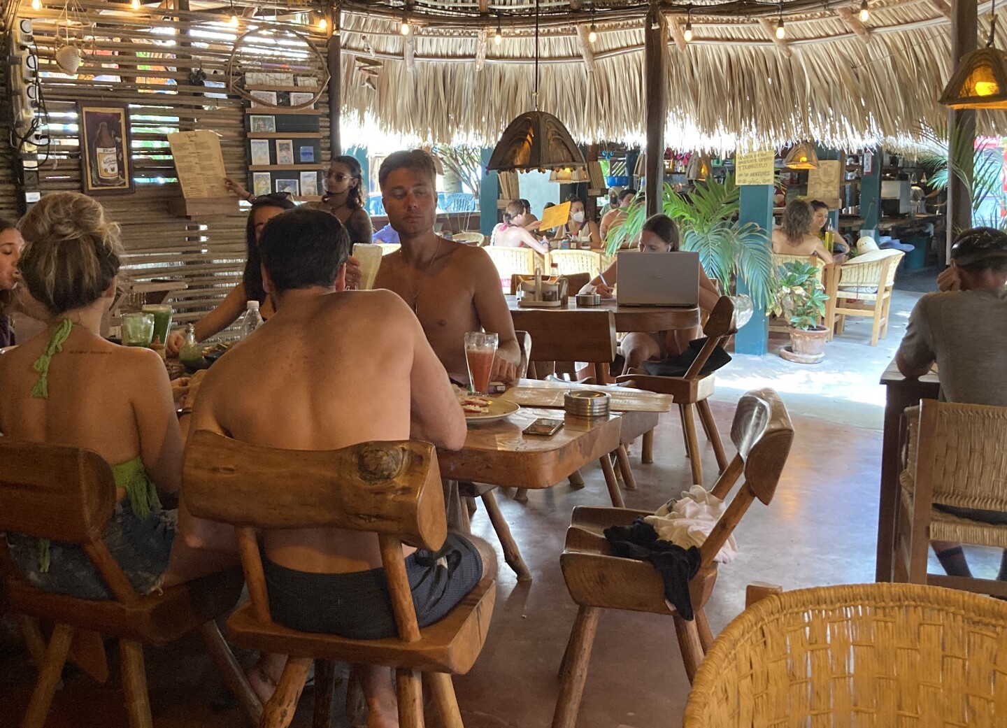 puerto escondido restaurante teletrabajo home office
