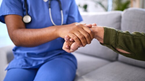 enfermera doctor paciente