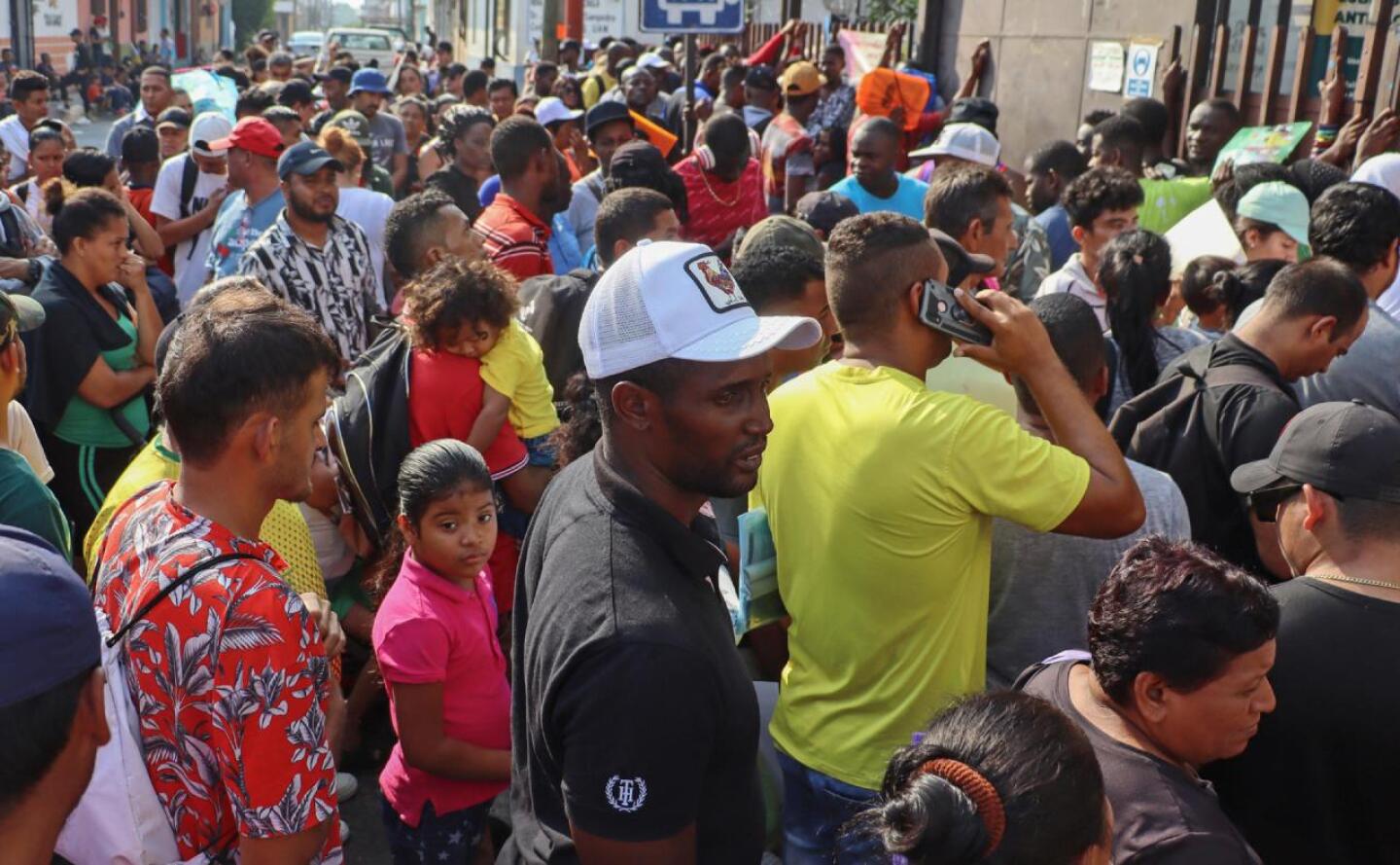 migrantes Comar Tapachula