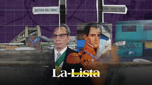 Buscan quitar rastro de Diaz Ordaz y Santa Anna