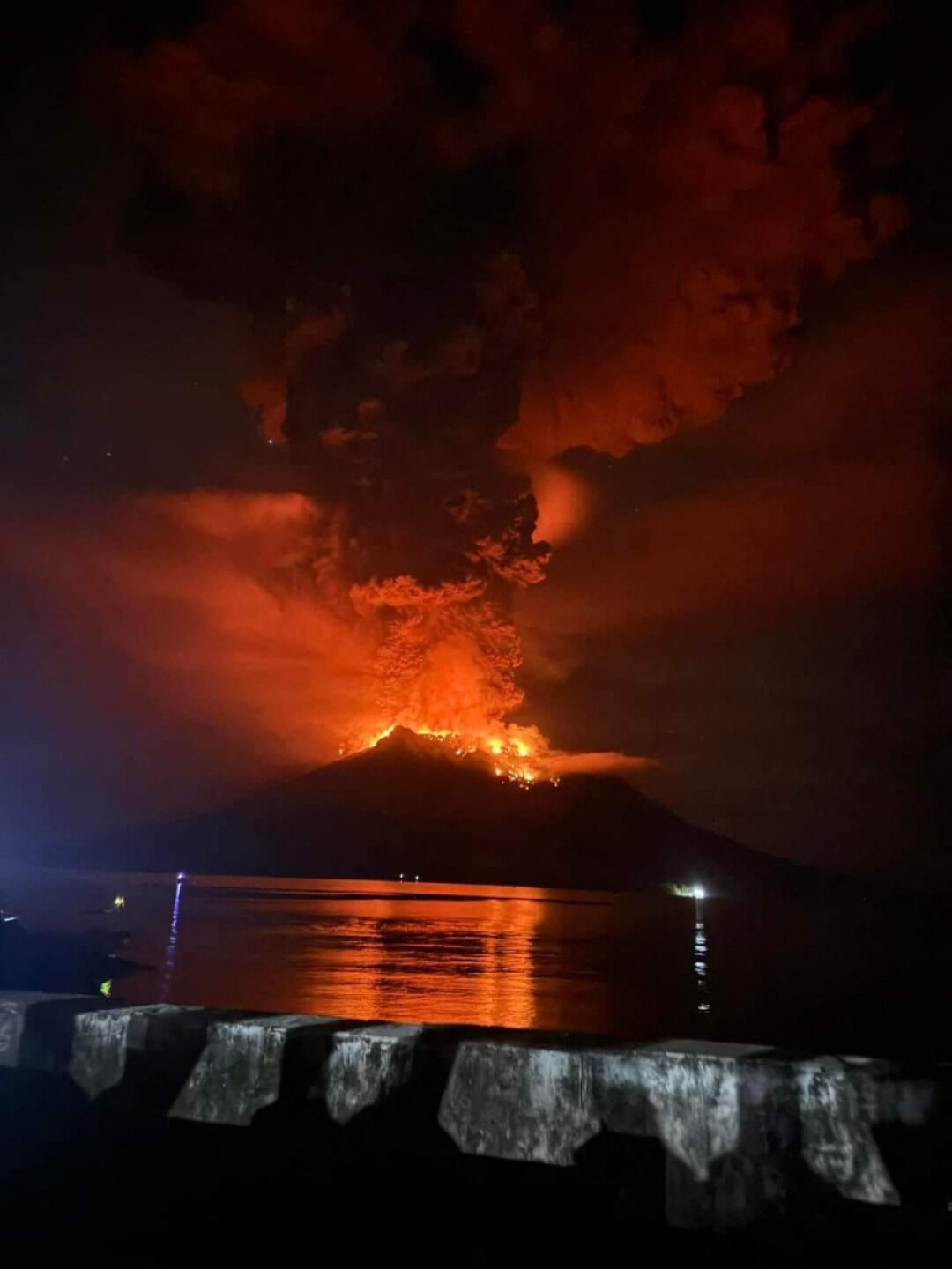 volcan indonesia