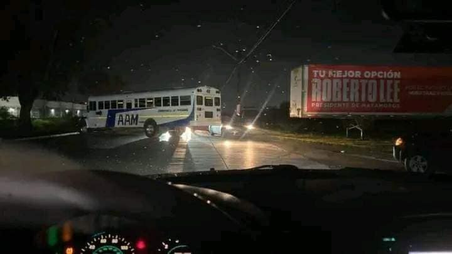 bloqueos en Tamaulipas