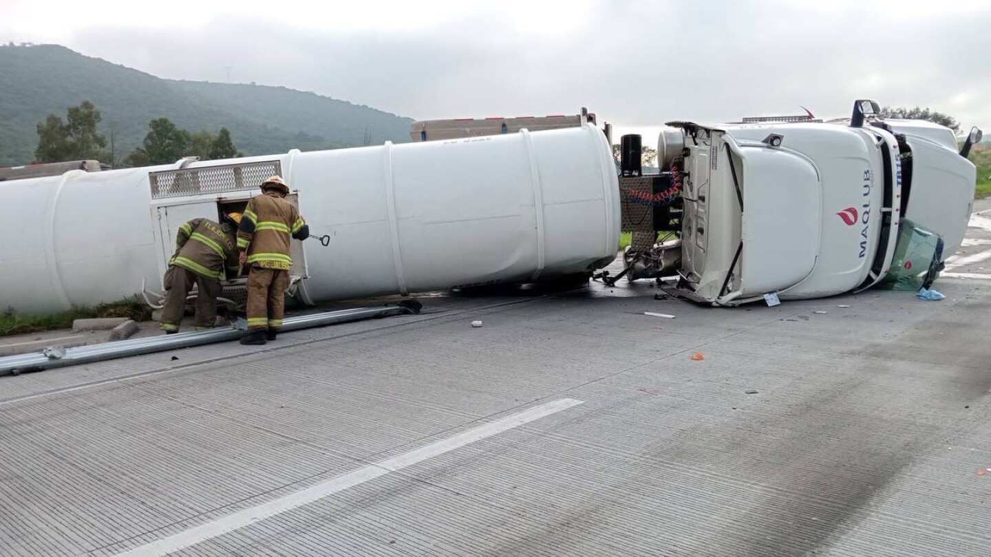 accidente macrolibramiento guadalajara hoy