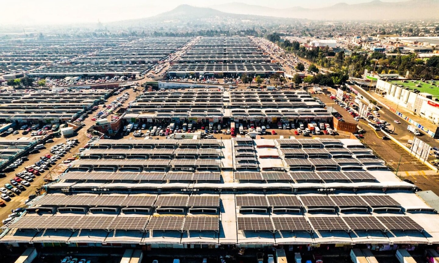 Planta Fotovolcaica CDMX