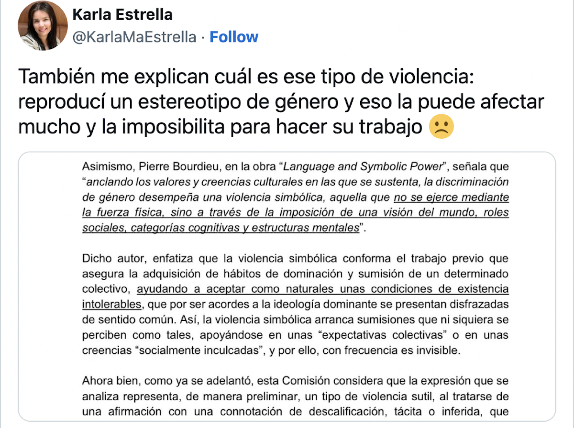Caso de Karla María Estrella #TodosSomosKarla