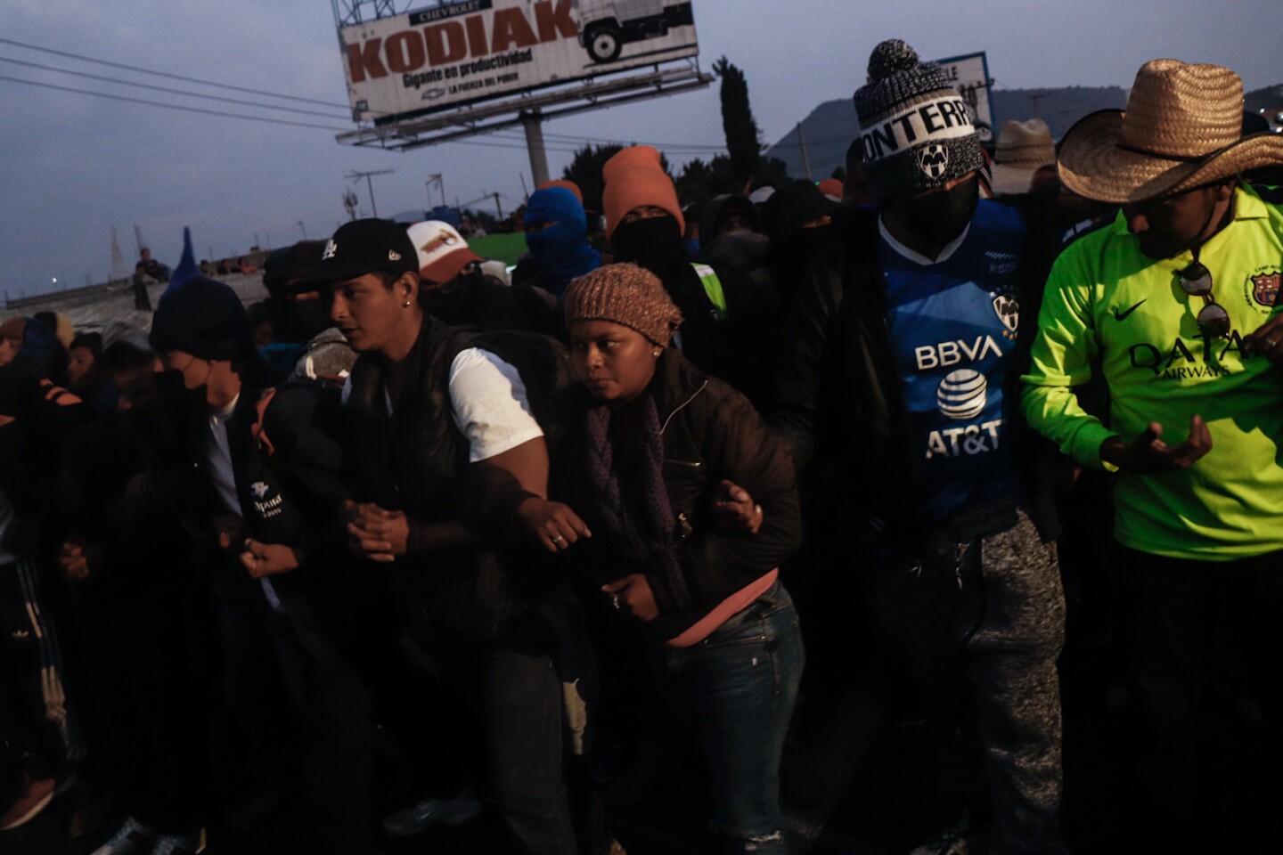 Caravana-Migrante-Enfrentamiento-CDMX 7