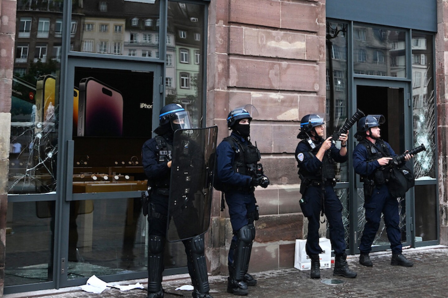 FRANCE-CRIME-POLICE-DEMO