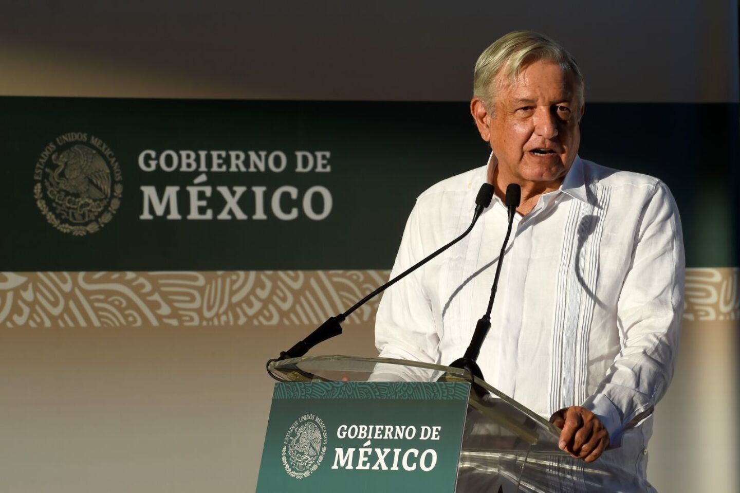 Andrés Manuel López Obrador, presidente de México, presidió la Supervisión de Obra del Tren Maya, Tramo 4 izamal - Cancún.