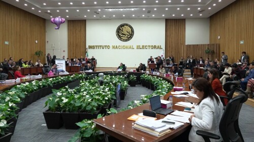 Sesión Extraordinaria INE