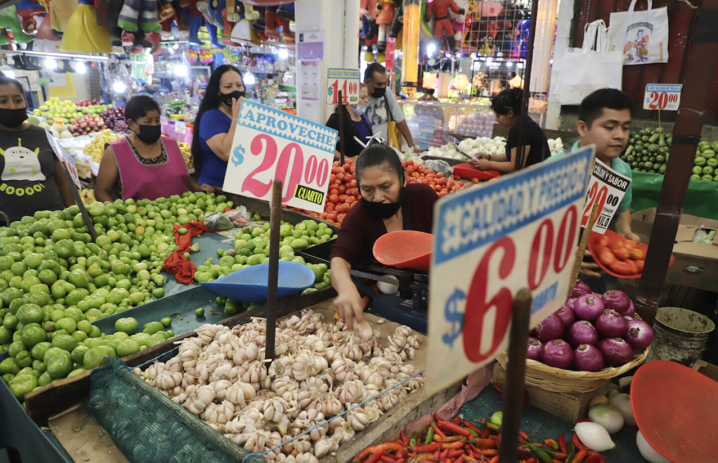 La inflación general de MÈxico sube a 7,99 % en junio, mayor nivel desde 2001