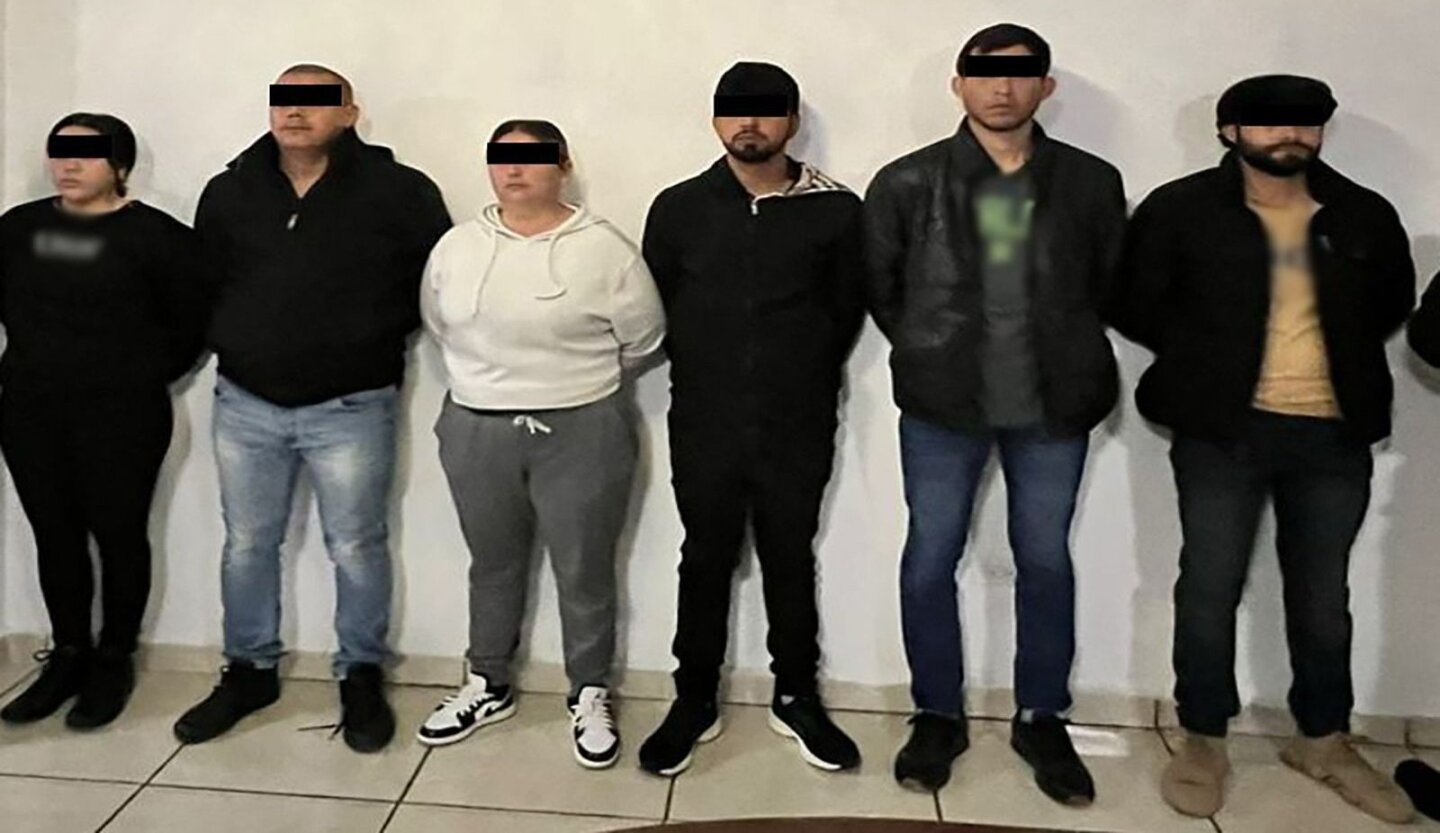 Integrantes de Los Mayos detenidos en Tijuana, Baja California