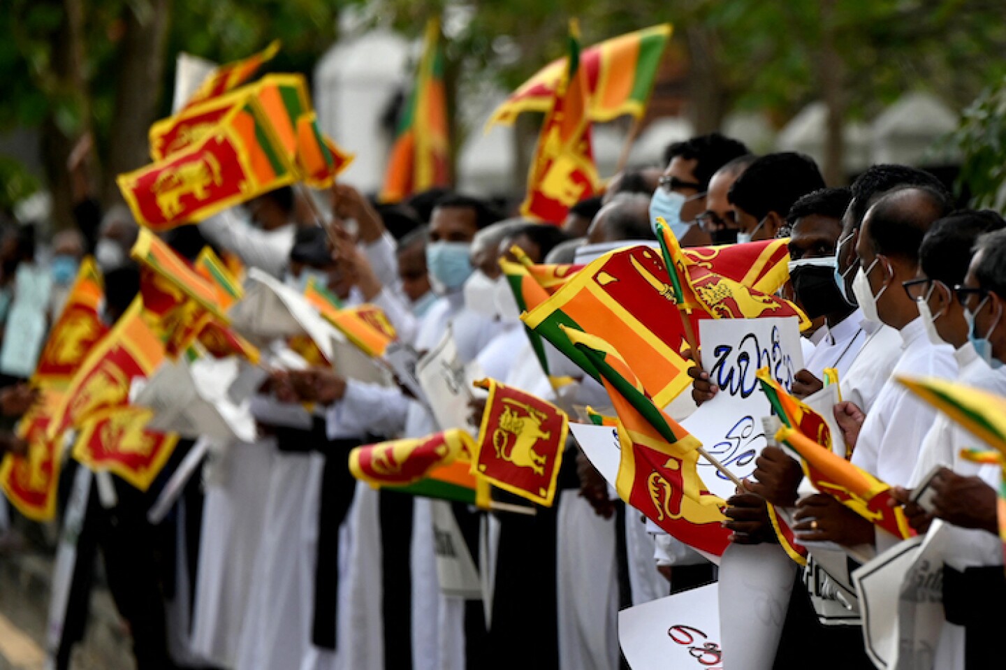 SRI LANKA-POLITICS-ECONOMY-PROTEST