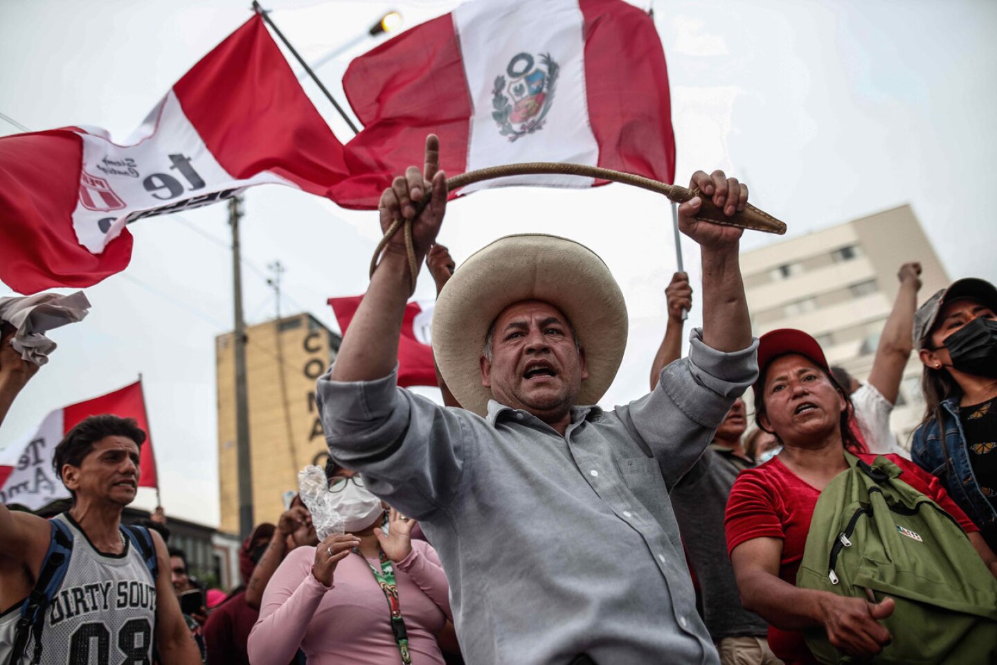Continúan las protestas en Perú