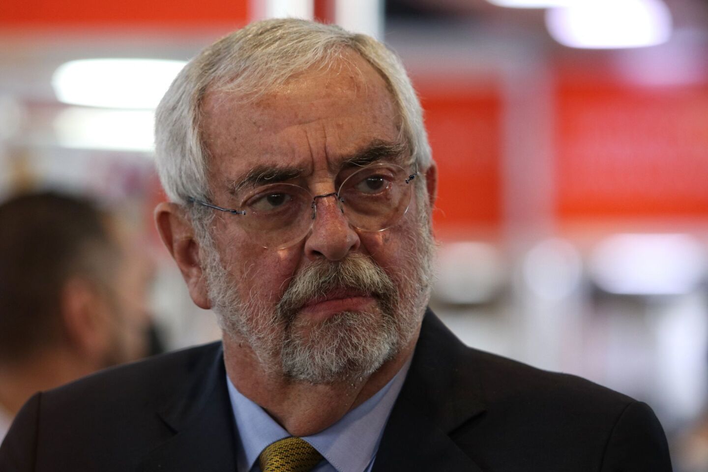 Enrique Graue, rector de la Universidad Nacional Autónoma de México (UNAM) encabezó Ia inauguración de la FILUNAM 2022 con cede en el Centro de Exposiciones y Congresos.