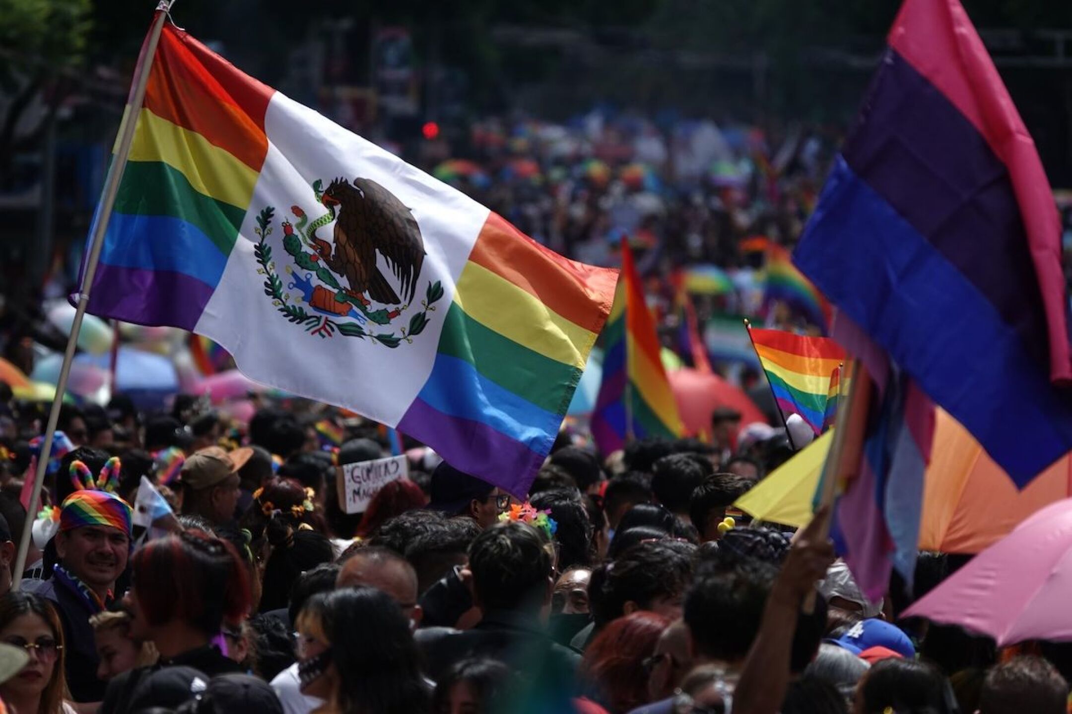 Marcha del orgullo LGBTTTIQPA+