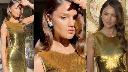 Eiza Gonzalez Golden Globes 2025
