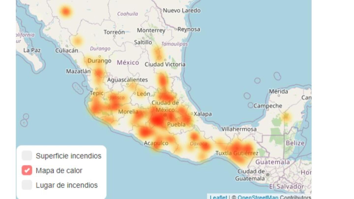Mapa de Calor marzo 2024