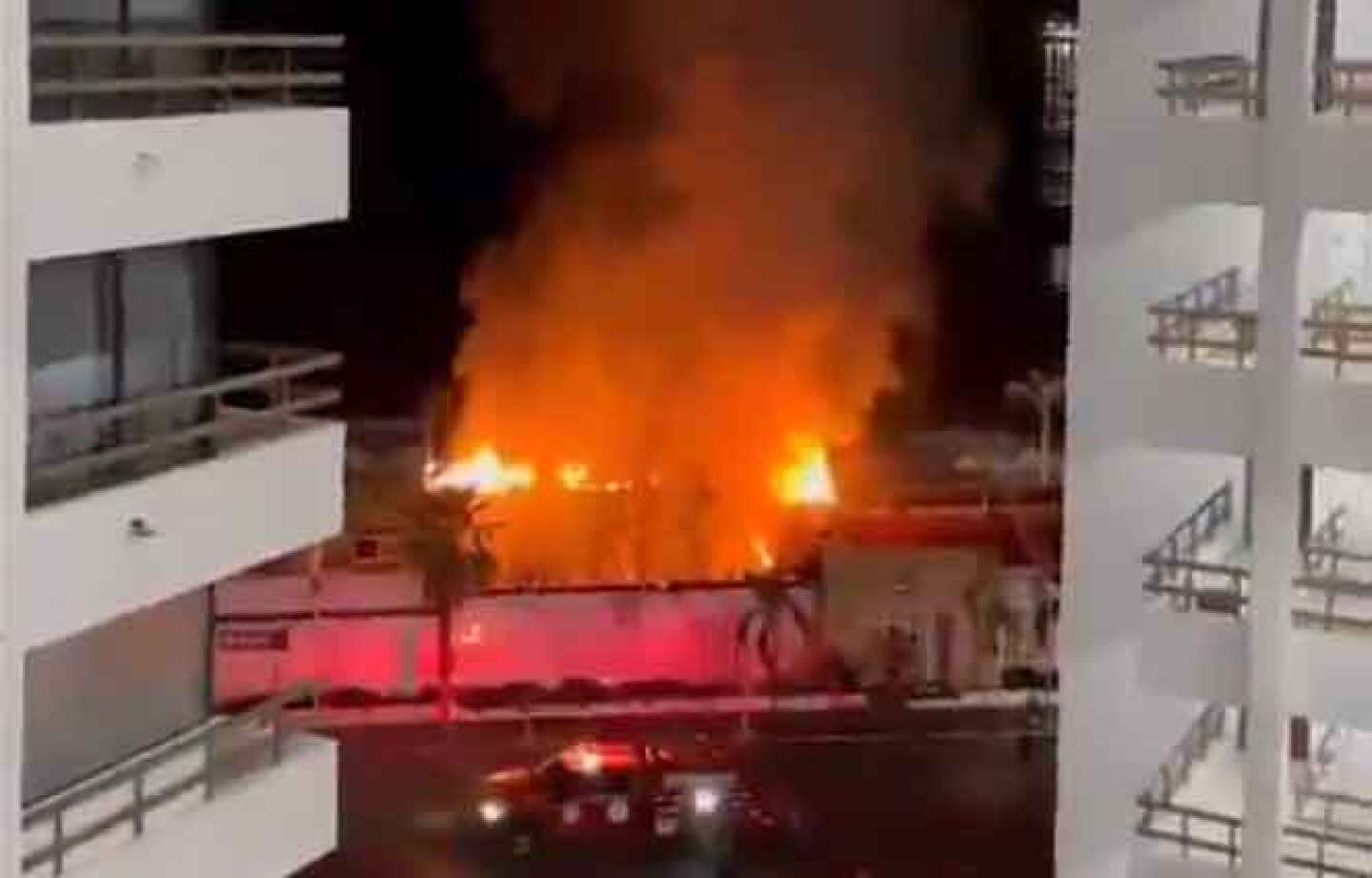 Incendio en restaurante de Acapulco