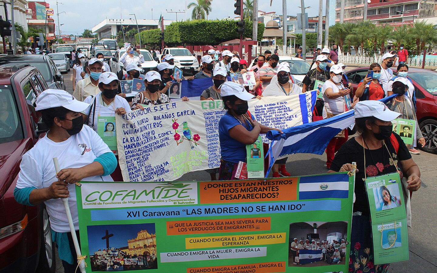 México vigila la caravana de madres centroamericanas