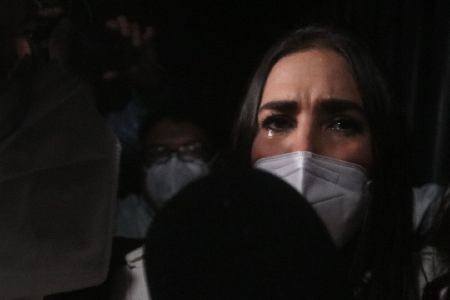 Mariana Moguel, hija de Rosario Robles, ex titular de la Sedesol y Sedatu, salió de la audiencia  en los Juzgados de Distrito de procesos Penales y Federales en la Ciudad de México en la que informó a los medios que un juez ratificó la prisión preventiva de Rosario Robles en el penal de Santa Martha por el riesgo fuga inminente