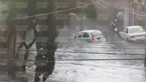 Inundación Calzada de Tlalpan