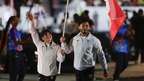 Inauguracion de los Juegos Centroamericanos y del Caribe