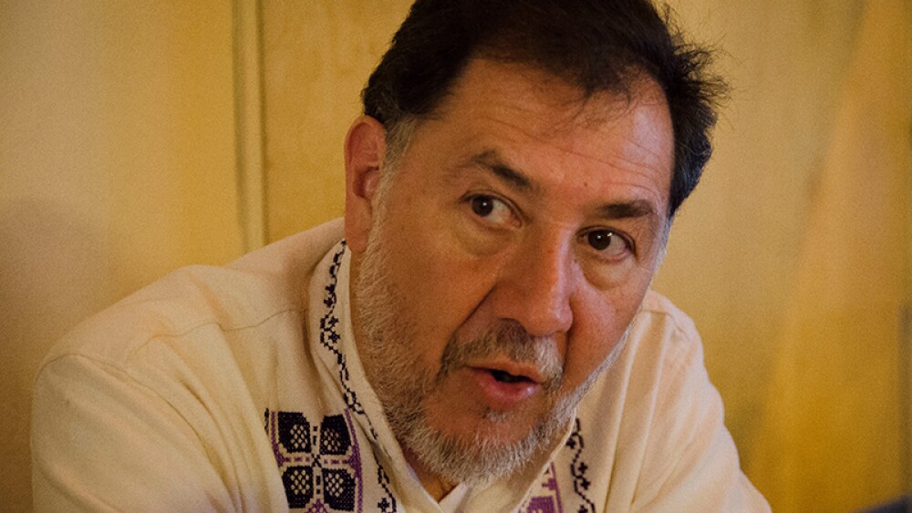 Gerardo Fernández Noroña denunció amenazas de muerte