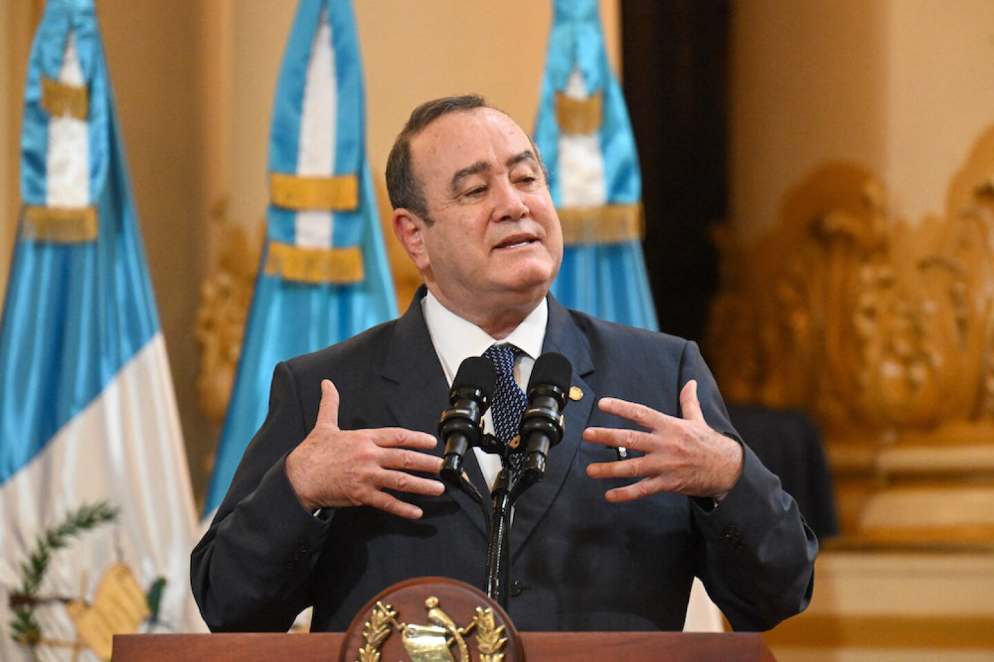 expresidente de Guatemala Alejandro Giammattei